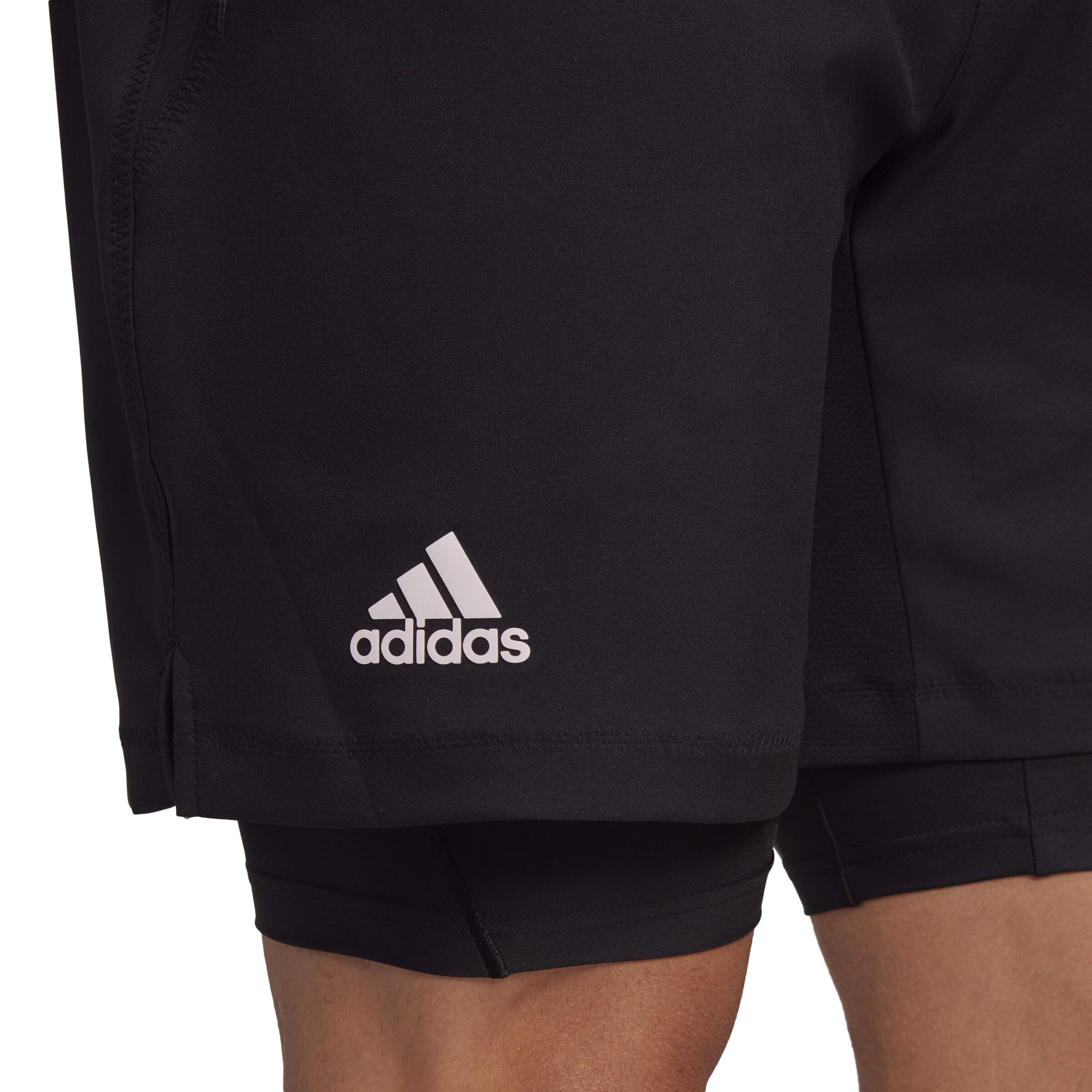Slim fit adidas shorts new arrivals
