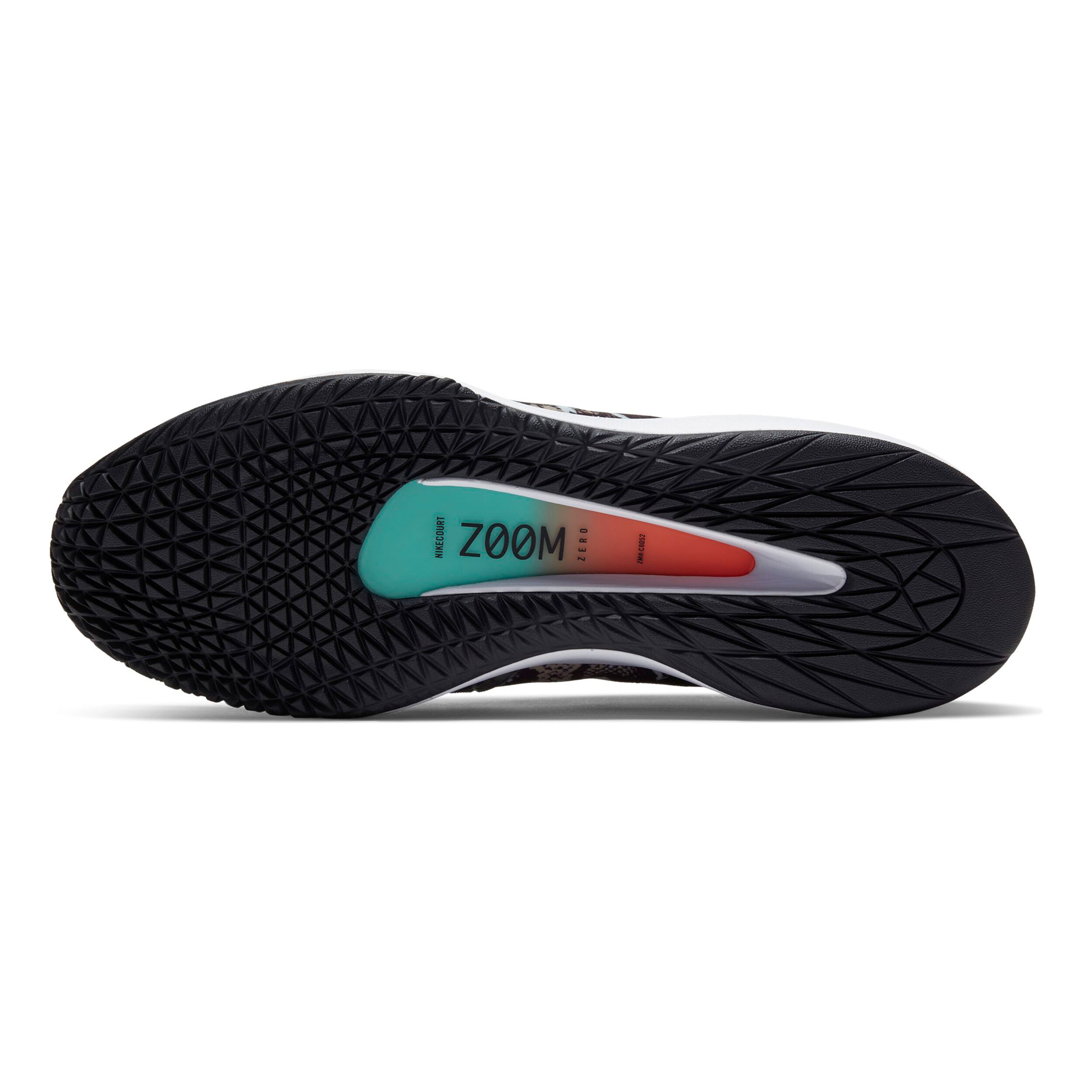 Men's air zoom zero tennis shoes - on sale black/red/white