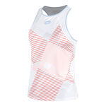 Lotto Clothing Lotto Tech IV D1 Tank Top Women-Pink,White