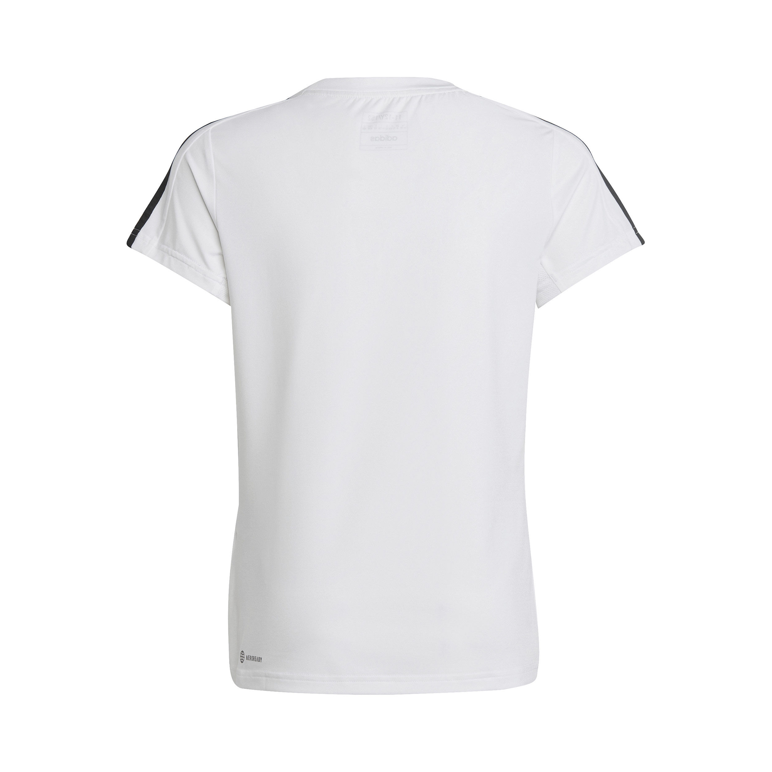 Buy adidas 3 Stripes T Shirt Girls White Black online Tennis Point UK