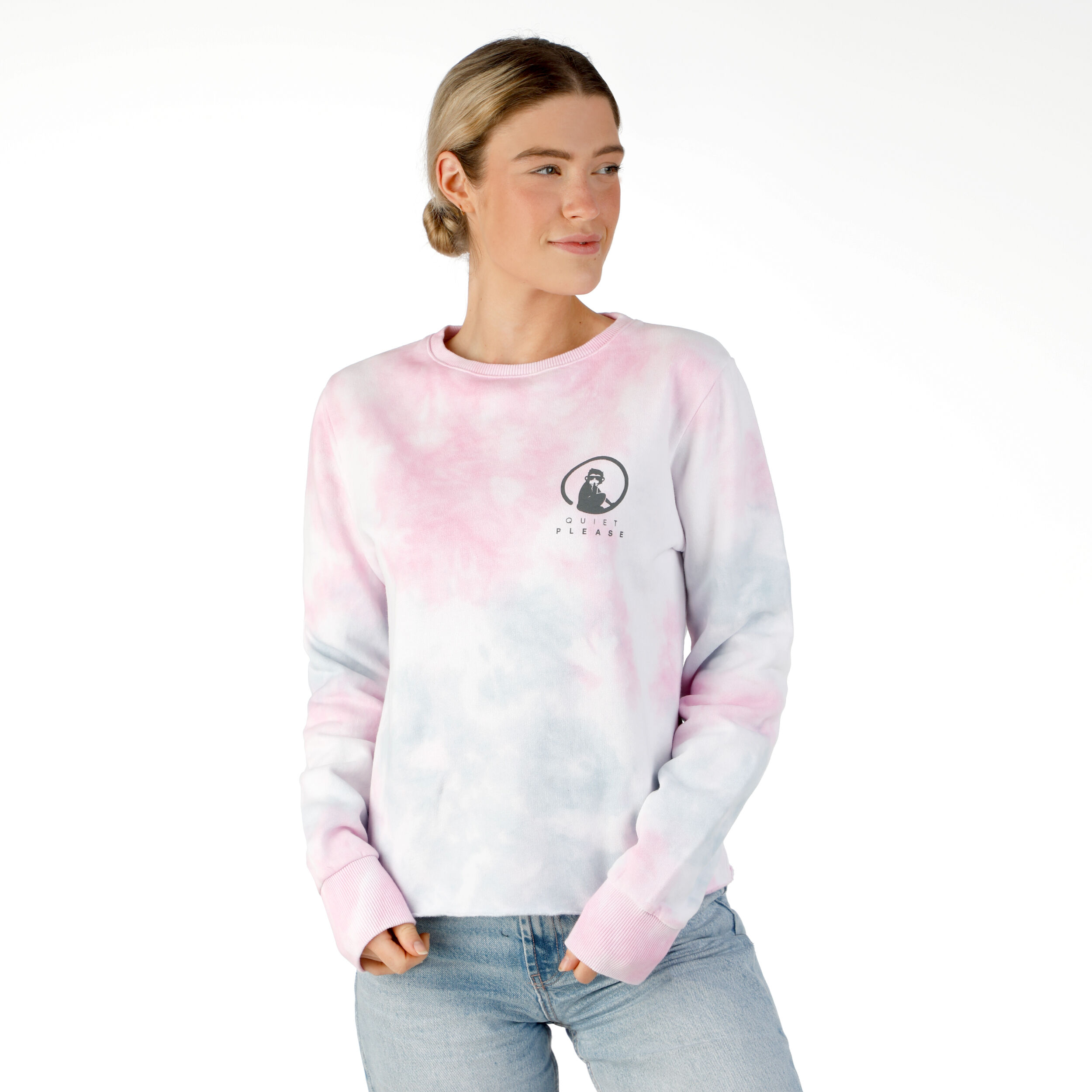 Tie dye sweatshirt womens top