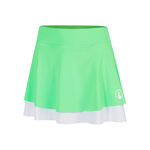 Quiet Please Tennis apparel Quiet Please Joy Rally Skirt Women-green, white