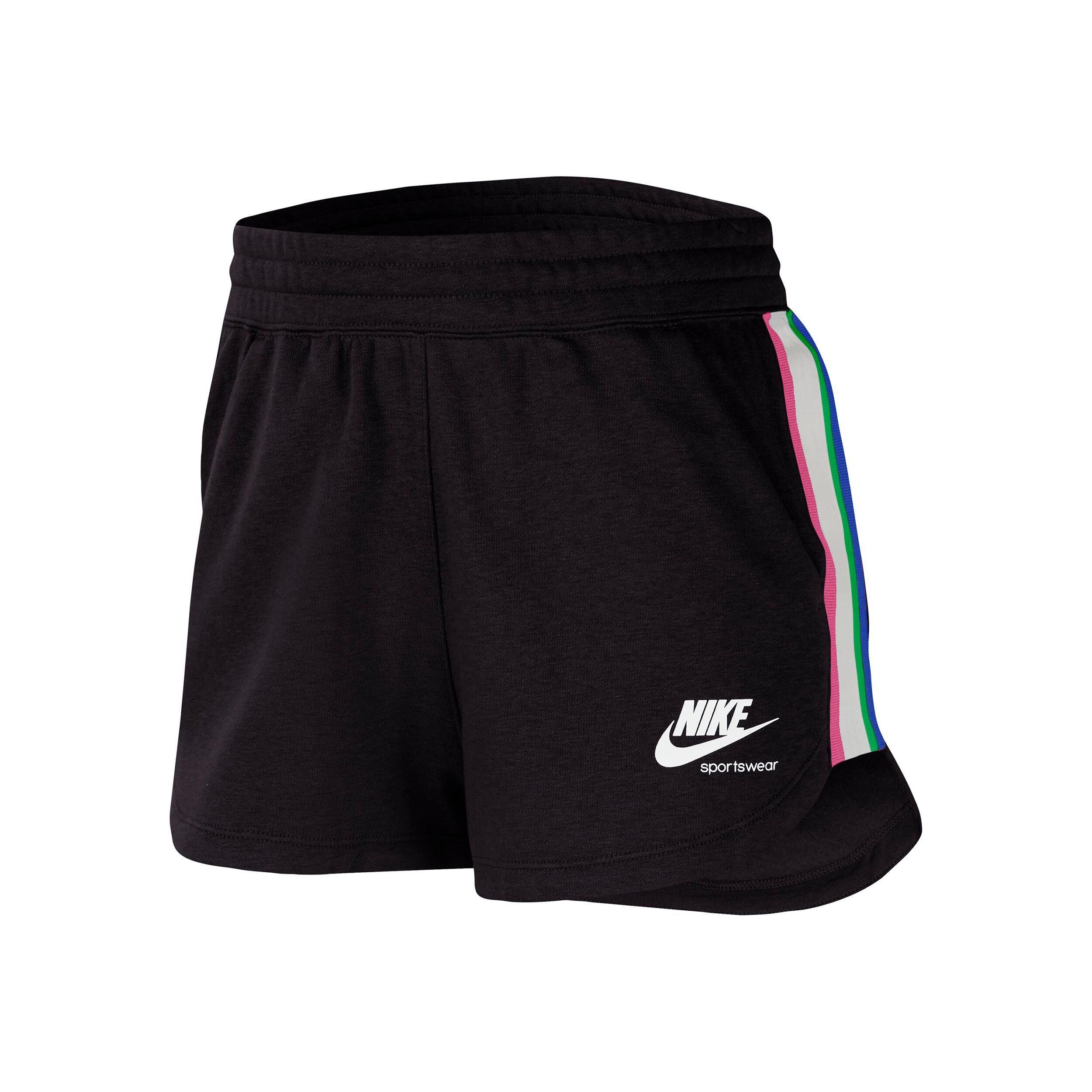 Heritage Shorts Women Black Multicoloured