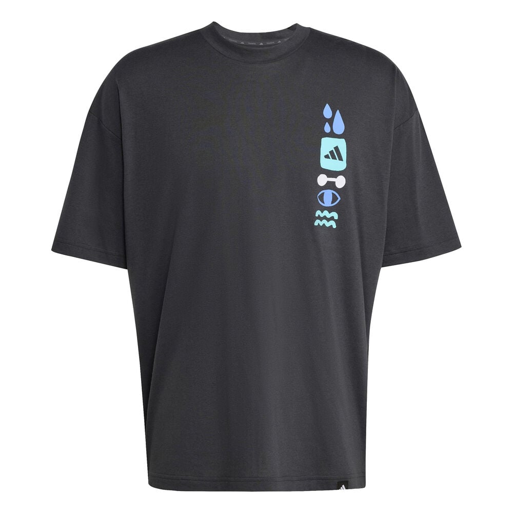 adidas GFX Joy T-Shirt Men dark_grey