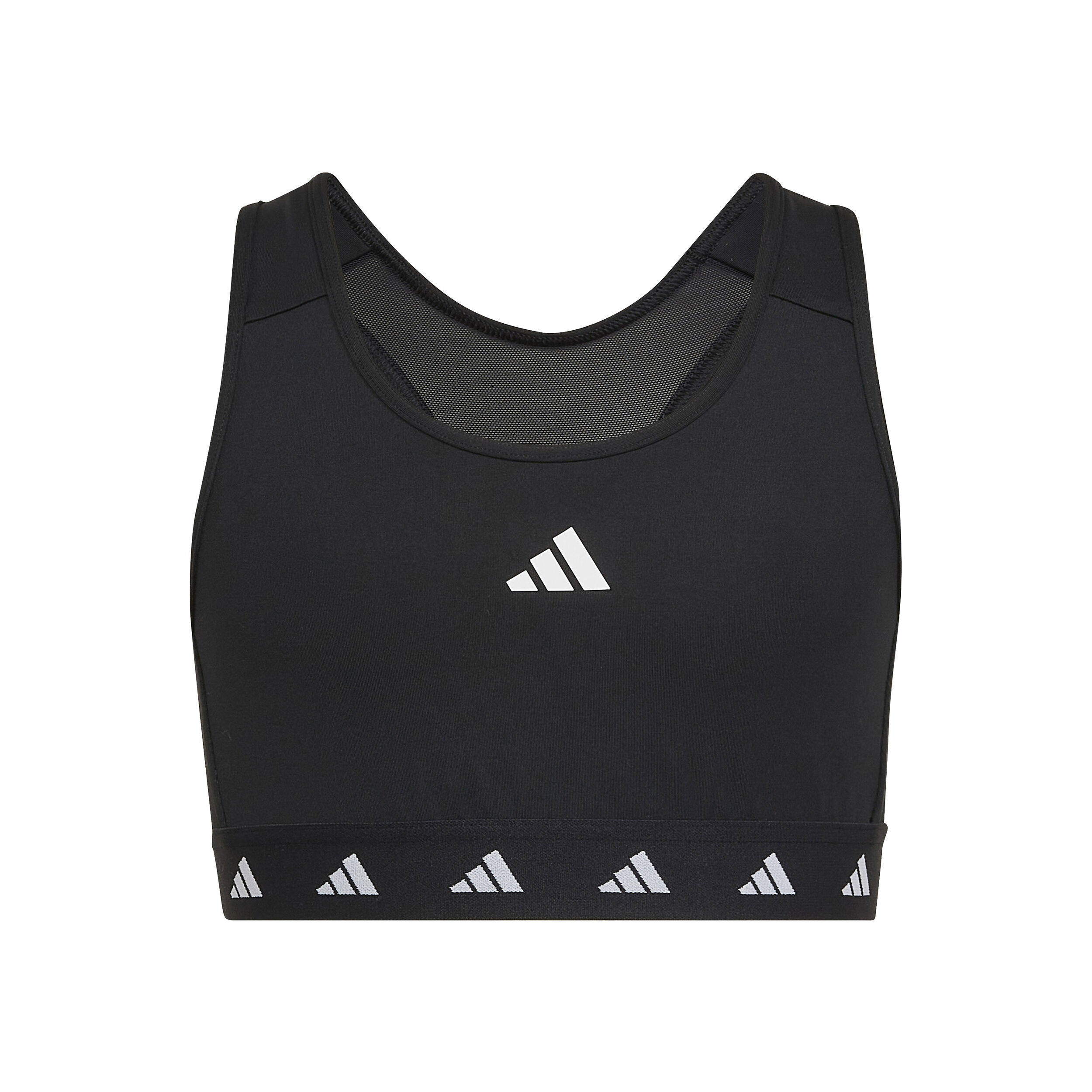 Buy adidas Tech Fit Power Sports Bras Girls Black White online