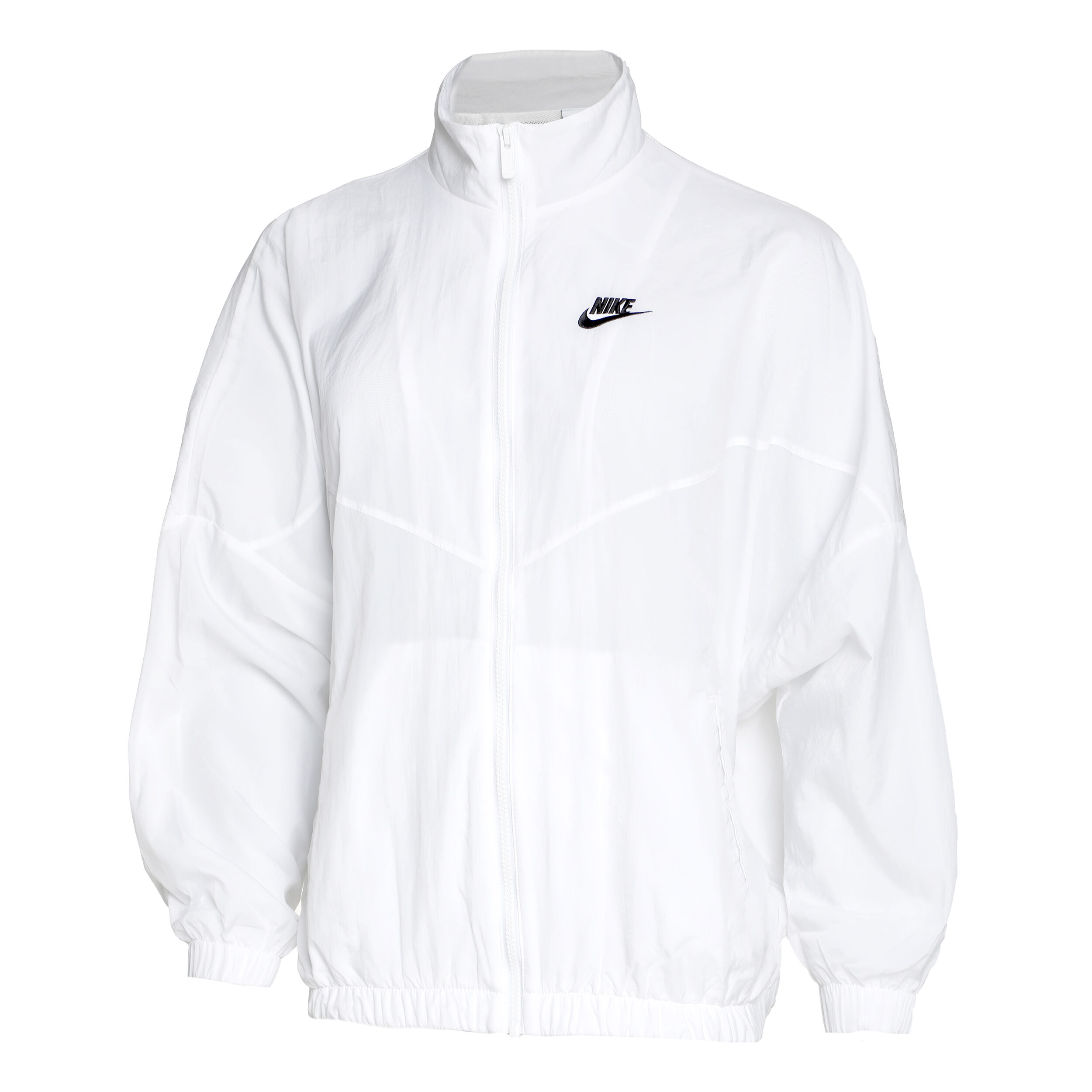Womens nike windrunner jacket black new arrivals and white
