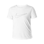 Nike Running shirt Nike Dri-Fit One Graphic T-Shirt Girls-White,Black
