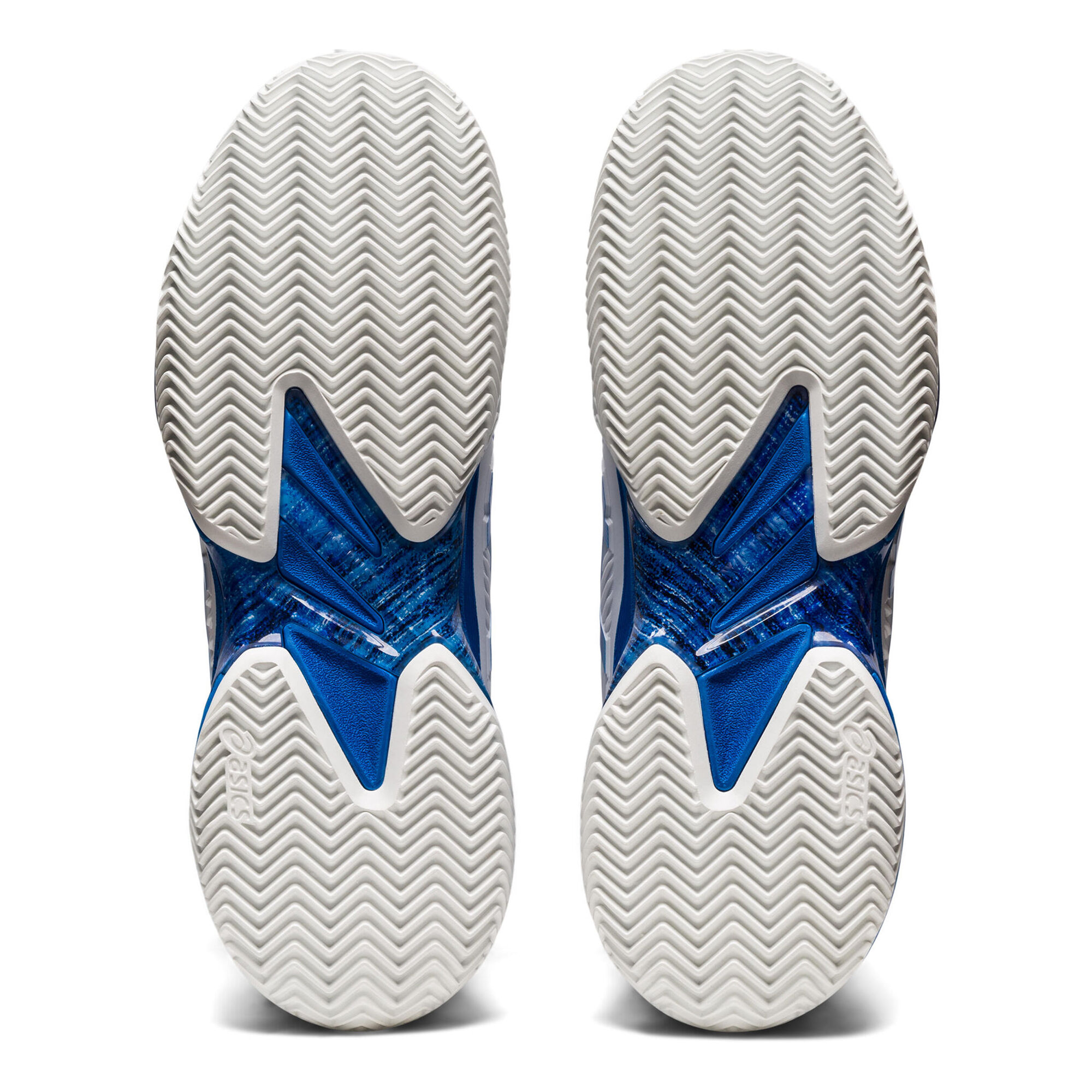 buy ASICS Court FF 3 Novak Clay Court Shoe Men White Blue online