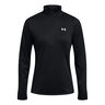 Tech 1/2 Zip Long Sleeve Women-Black