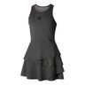 Flounce Dress Women - anthracite, 