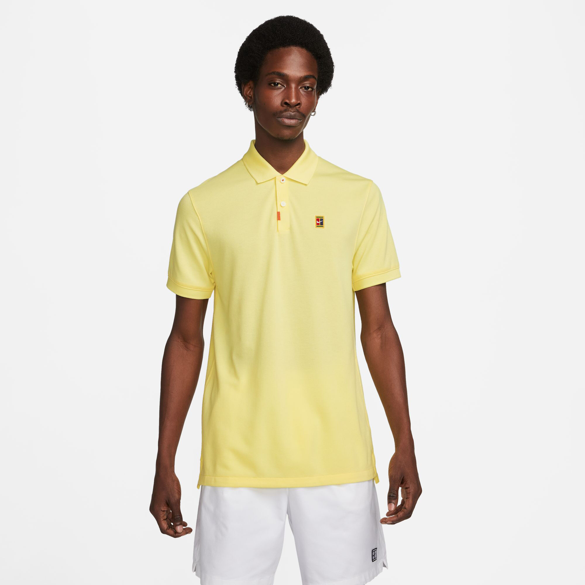 Yellow cheap nike polo