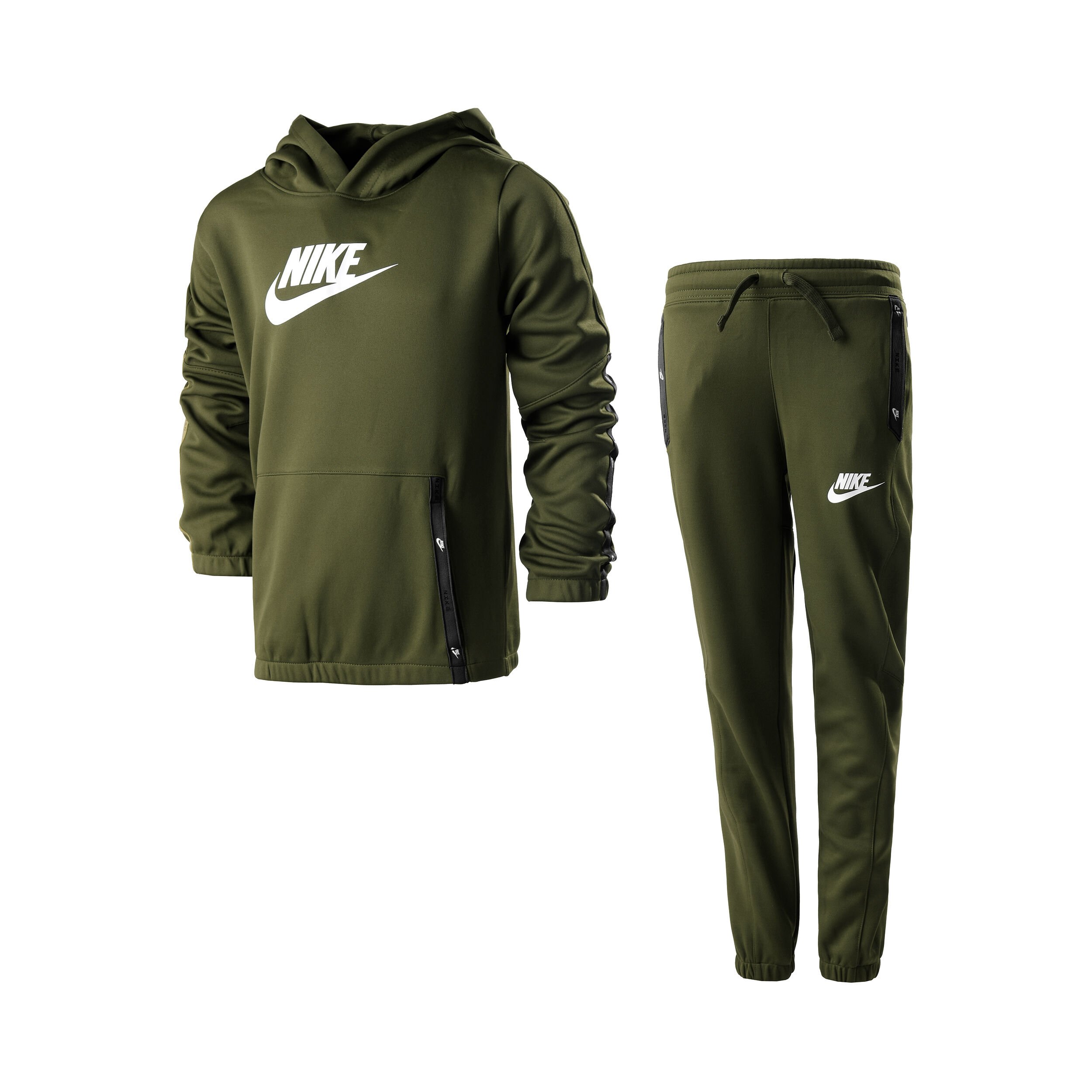 Buy Nike Sportswear Poly Pacl Hook Tracksuit Boys Green Black online Tennis Point UK