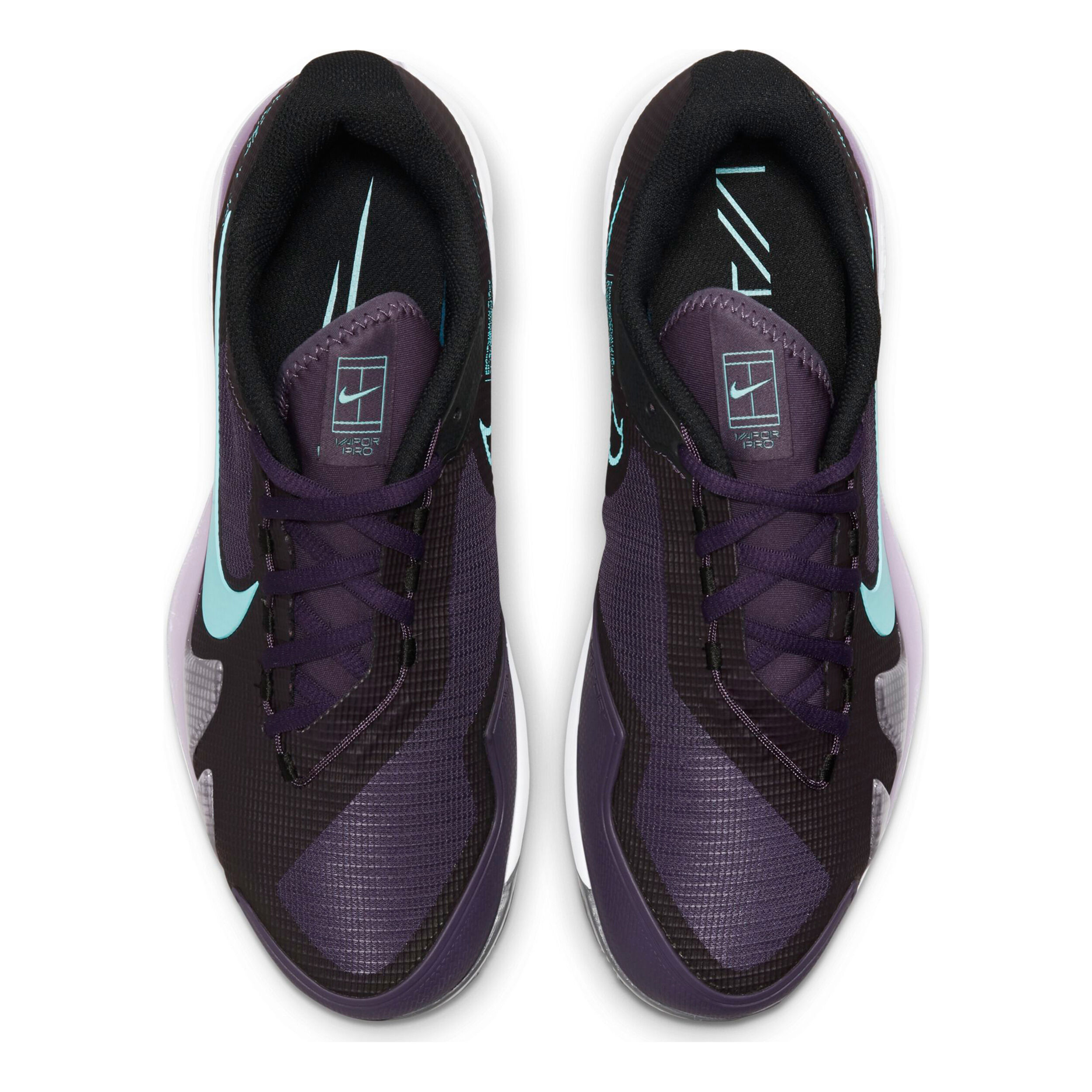 Zoom Vapor Pro Clay Court Shoe Women Dark Blue Turquoise