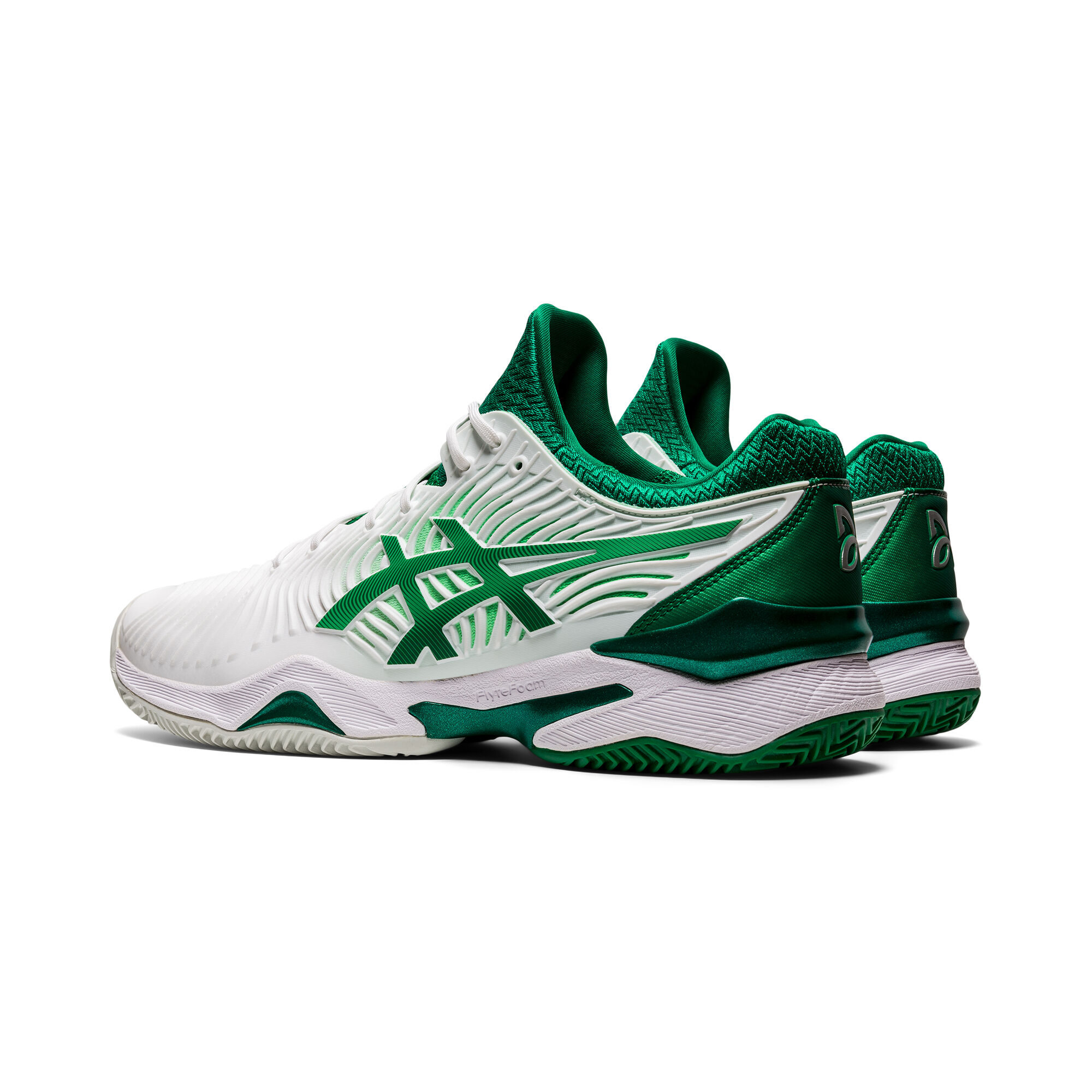 Buy ASICS Novak Djokovic Court FF Clay Court Shoe Men White, Green ...