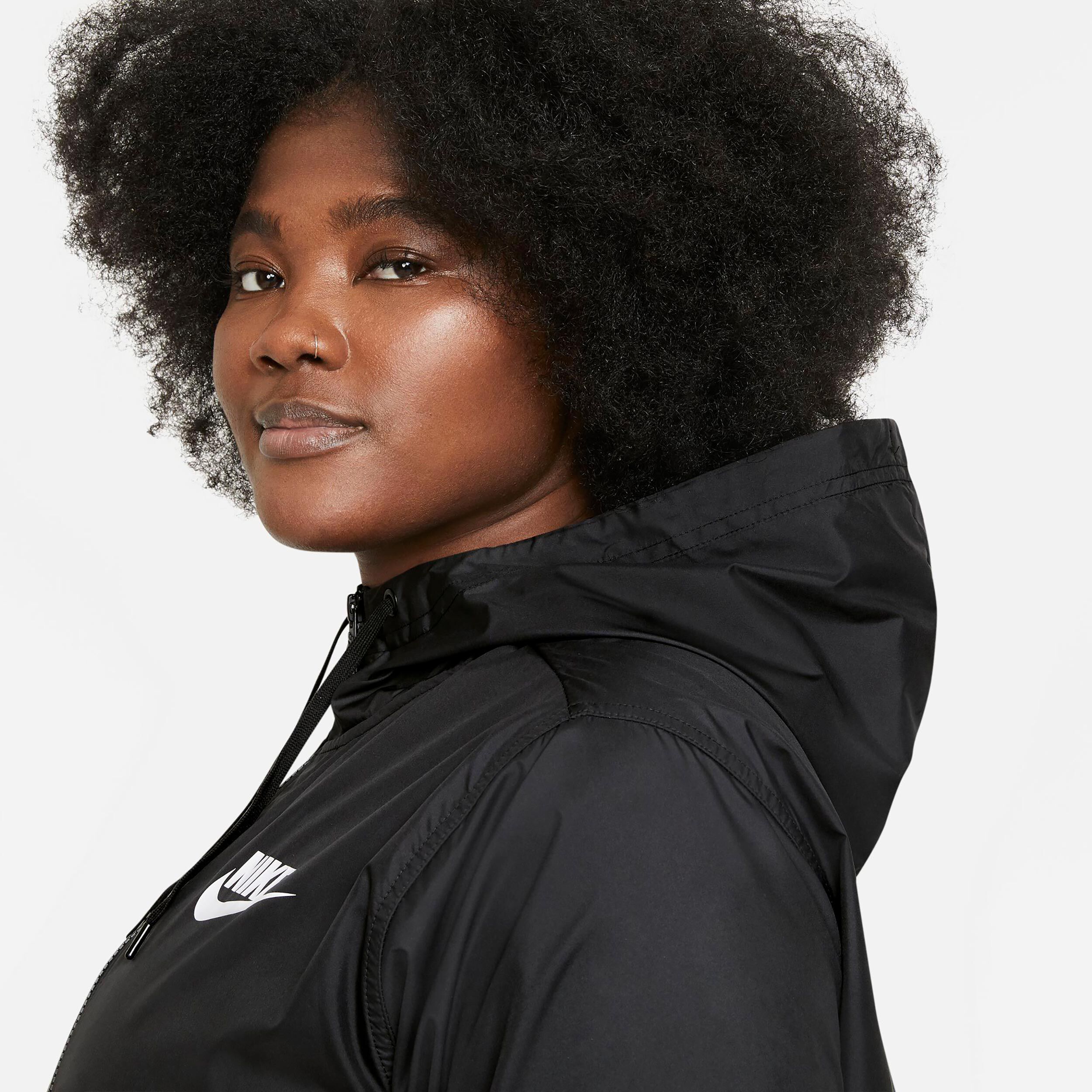 Nike women's sportswear windrunner jacket black shop
