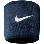 Nike Clothing Nike Swoosh Wristband 2 Pack -dark blue,white