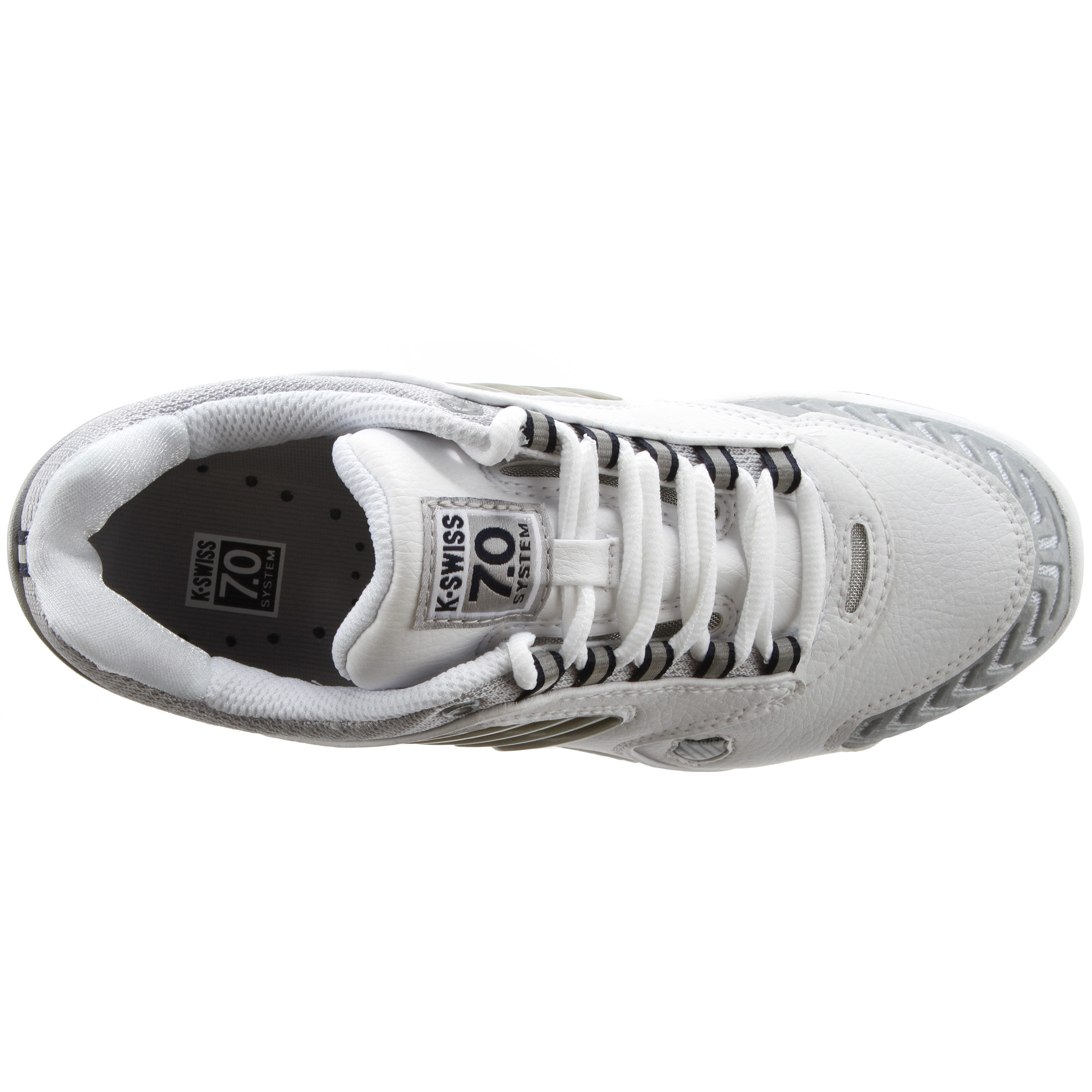 Buy K Swiss Glaciator SCD All Court Shoe Women White Silver online Tennis Point UK