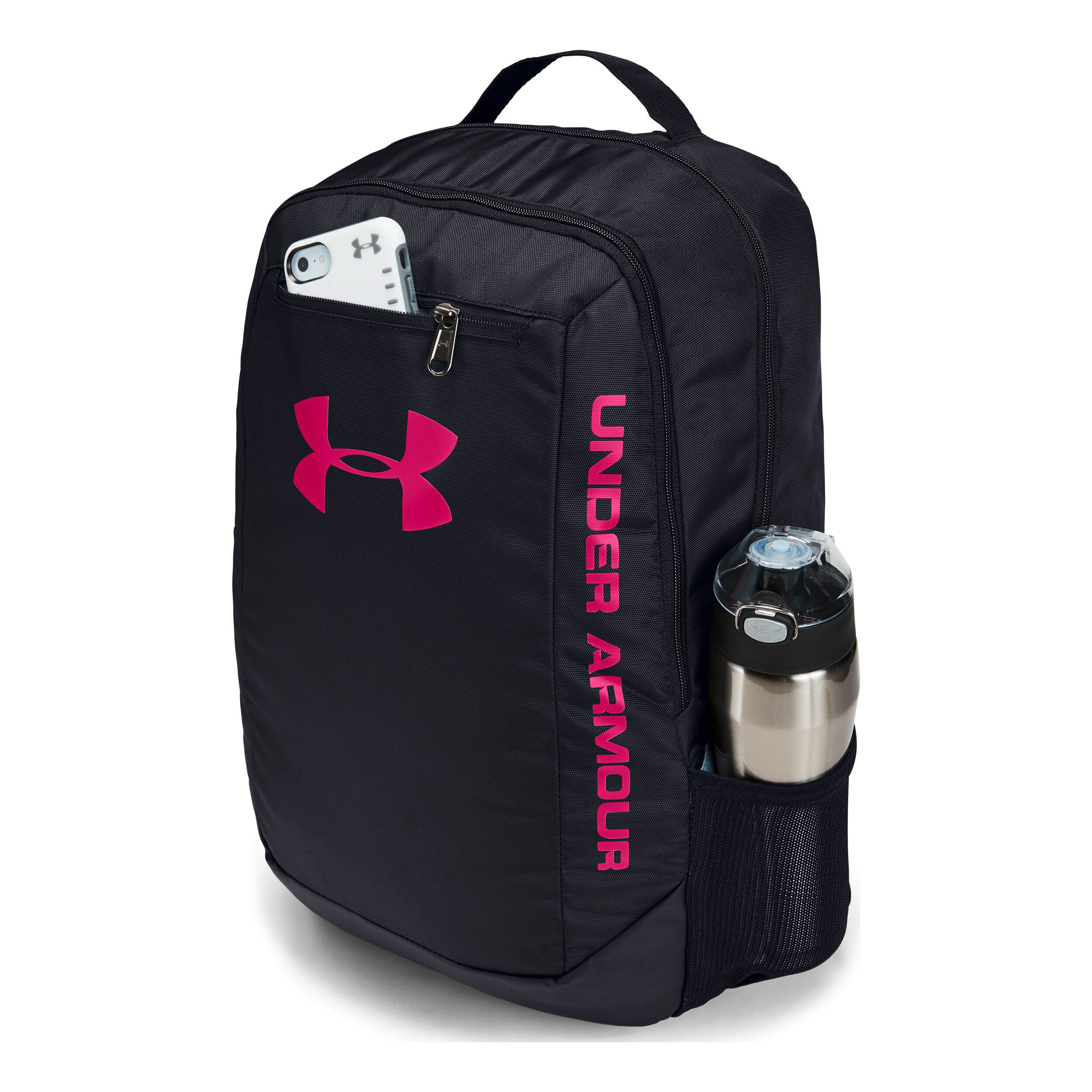 Under armour store rucksack pink