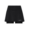 Club Basic Skirt Girls-Black,Silver