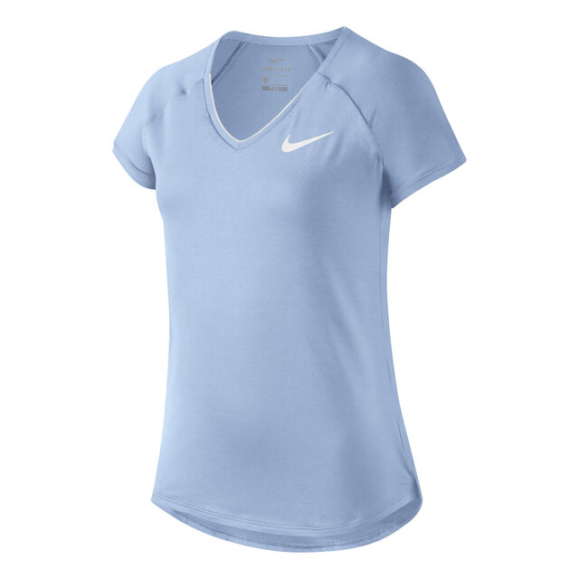 Buy Nike Pure T-Shirt Girls Light Blue, White online | Tennis Point UK
