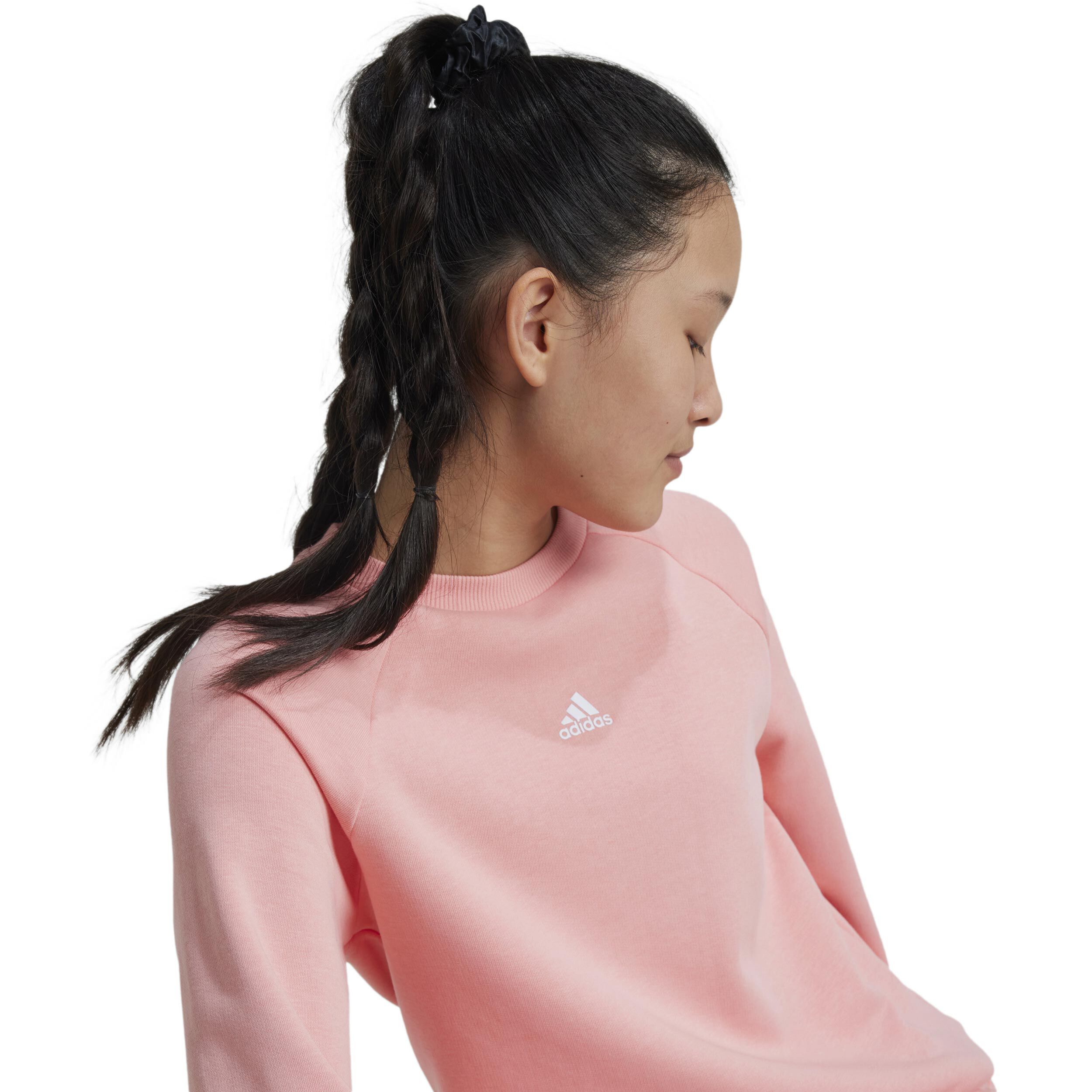 Womens pink adidas sweatshirt best sale