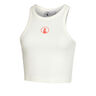 Crossroad Ribbed Tank Top Women-White