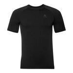 Odlo Running shirt Odlo Performance Warm Eco BI Top Crew Neck T-Shirt Men-Black