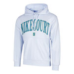 Nike Clothing Nike Court Dri-Fit Fleece Heritage Hoody Men-Lightgrey,Petrol