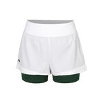 Lacoste Clothing Lacoste Shorts Women - white, dark green