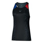 Mizuno Running top Mizuno DryAeroFlow Graphic Running Shirt Women-Black
