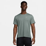 Nike Clothing Nike Miler Running Shirt Men-Blue Grey