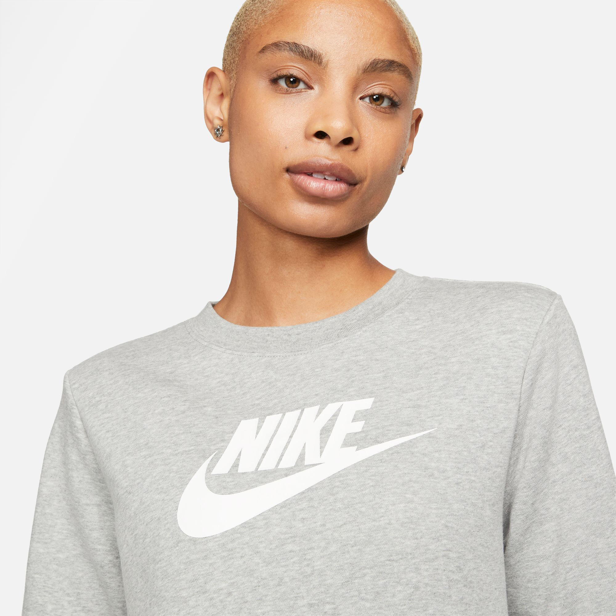 Nike club shop grey sweatshirt womens