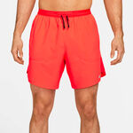 Nike Running shorts Nike Dri-Fit Stride 7in Brief-Lined Shorts - red, black