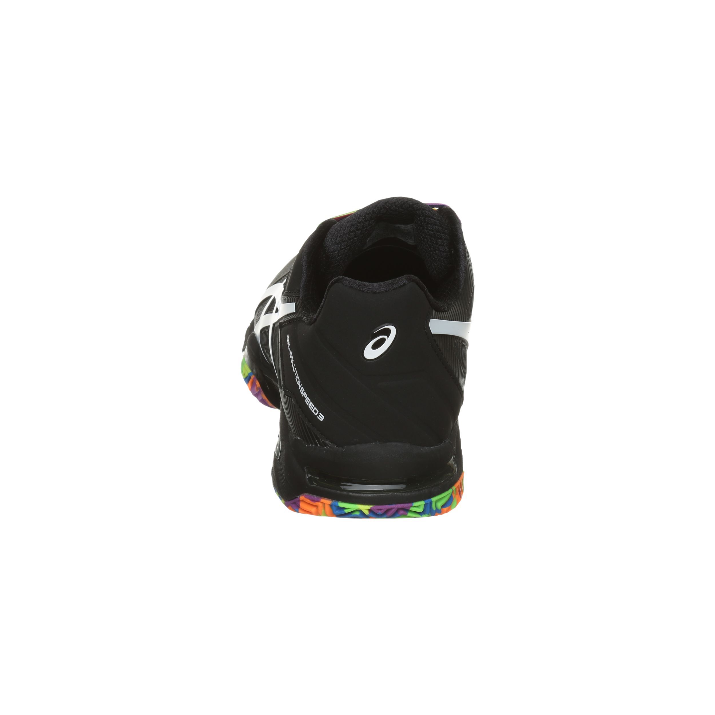 Asics gel solution speed 3 black clearance