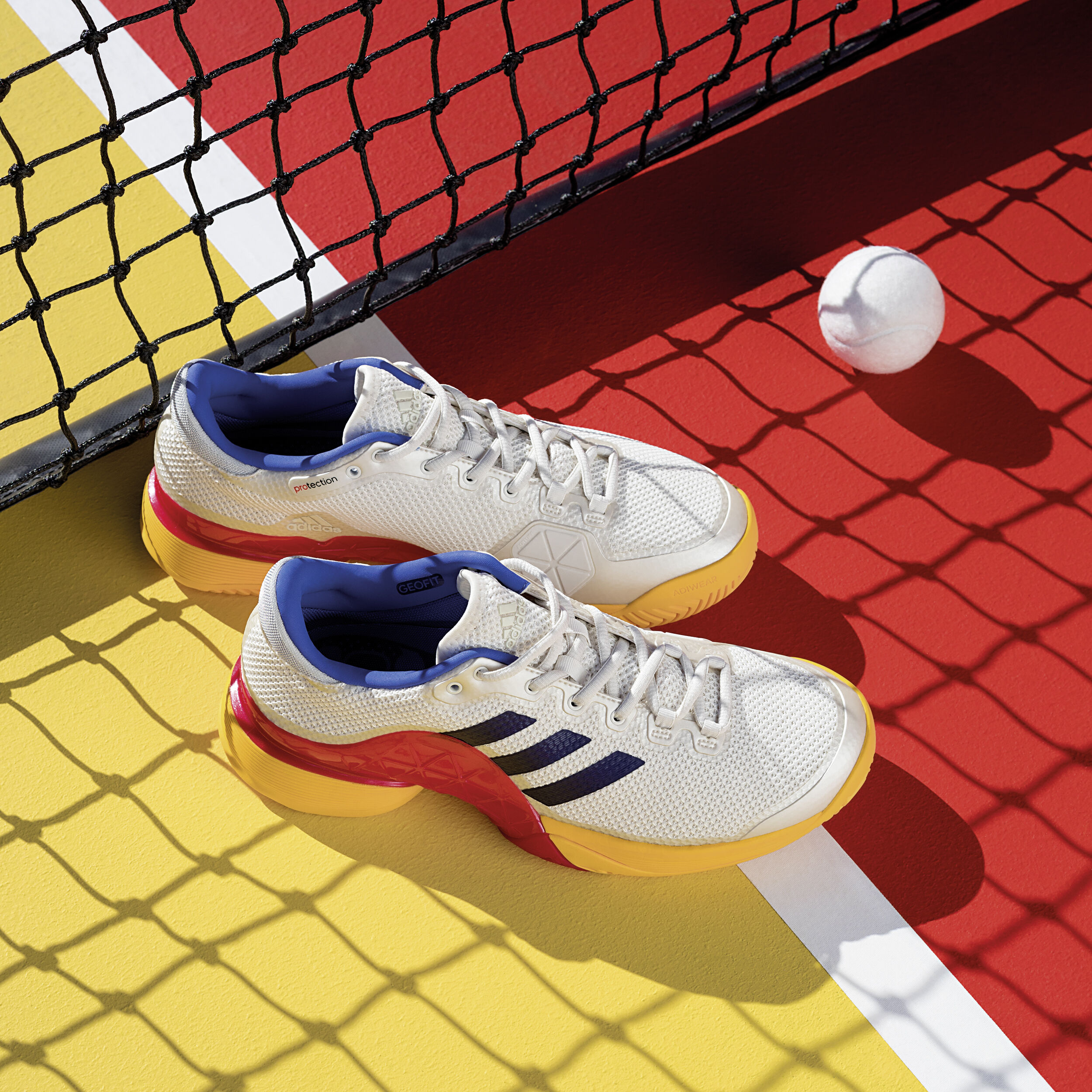 Buy adidas Barricade 2017 PW All Court Shoe Men White Multicoloured online Tennis Point UK