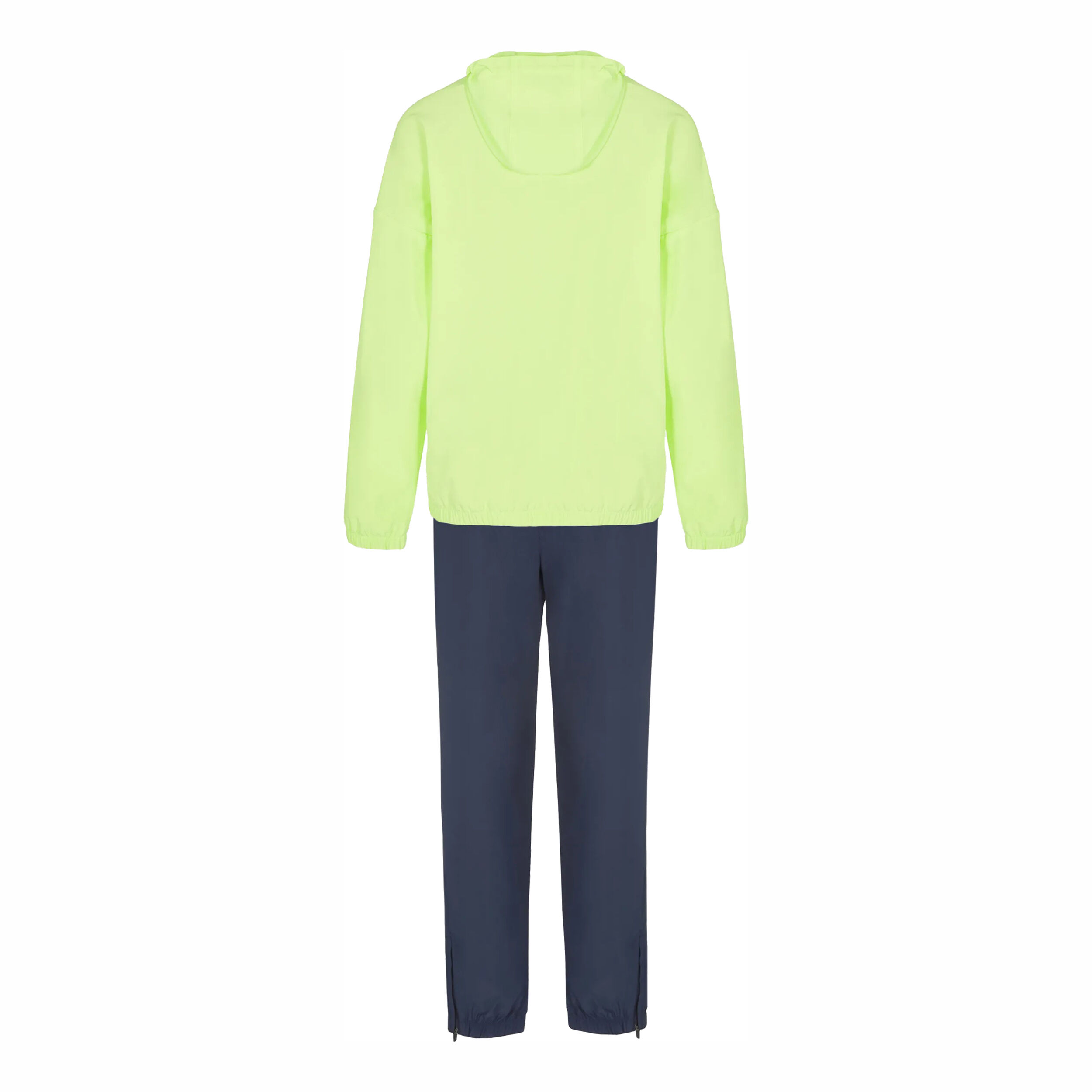 Blue and sales lime green tracksuit