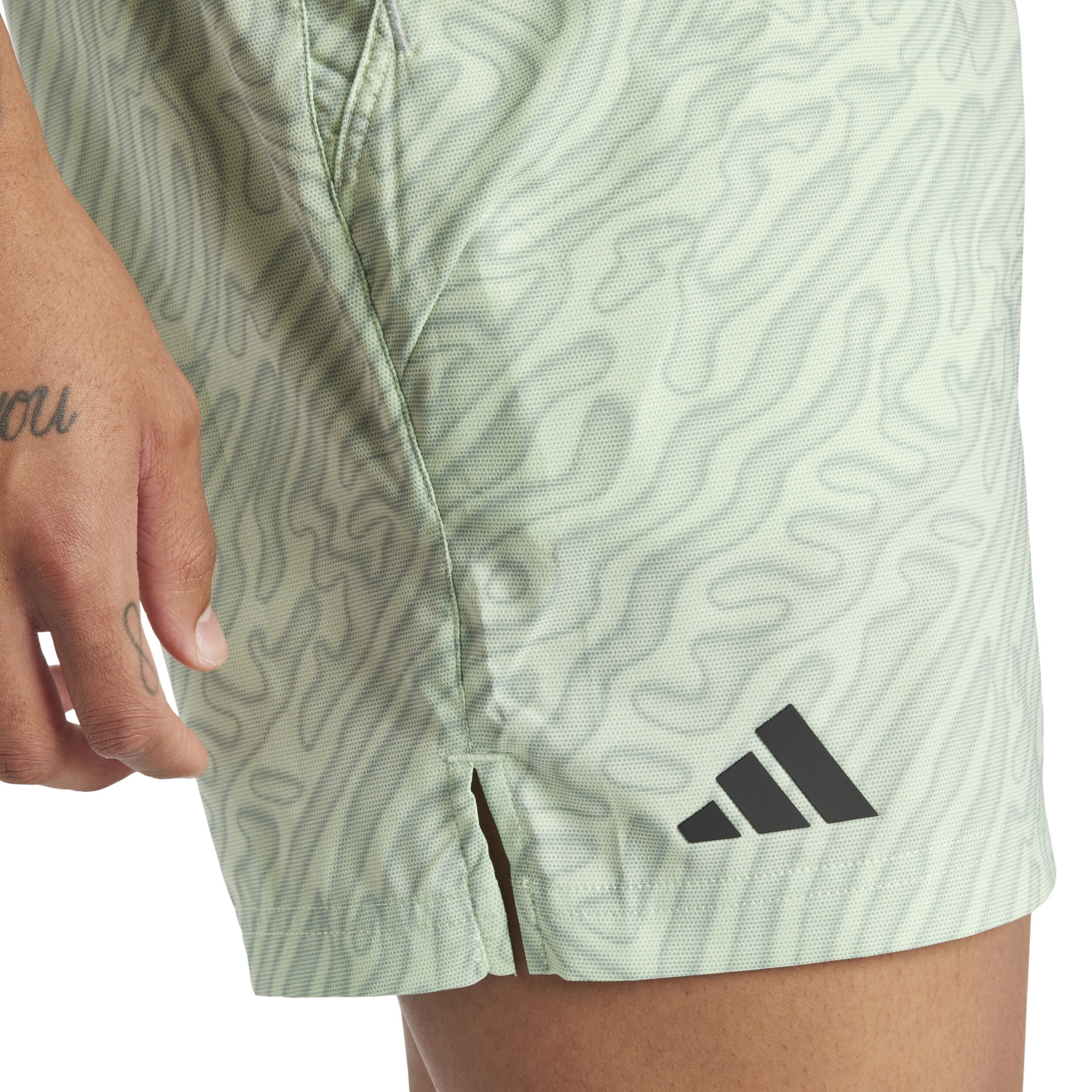 Buy adidas Ergo Pro Shorts Men Light Green Silver online Tennis