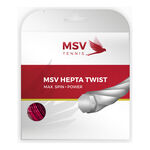 MSV MSV Hepta-Twist String Set 12m-Red