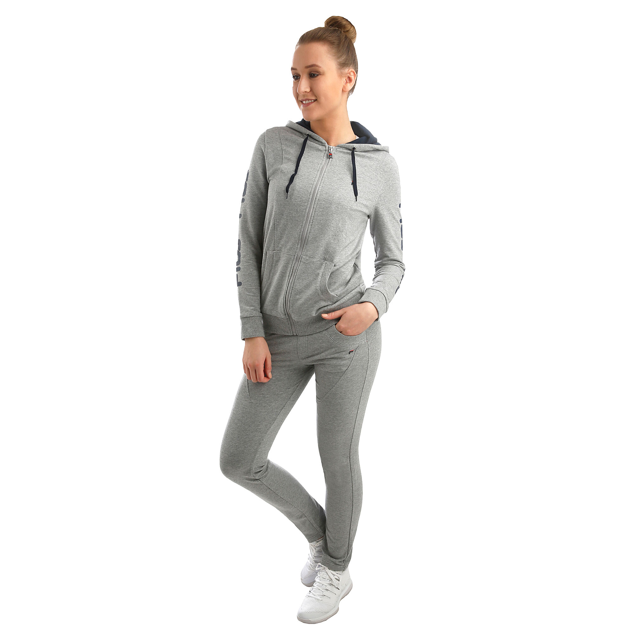 buy Fila Philine Training Pants Women - Grey, Black online | Tennis-Point