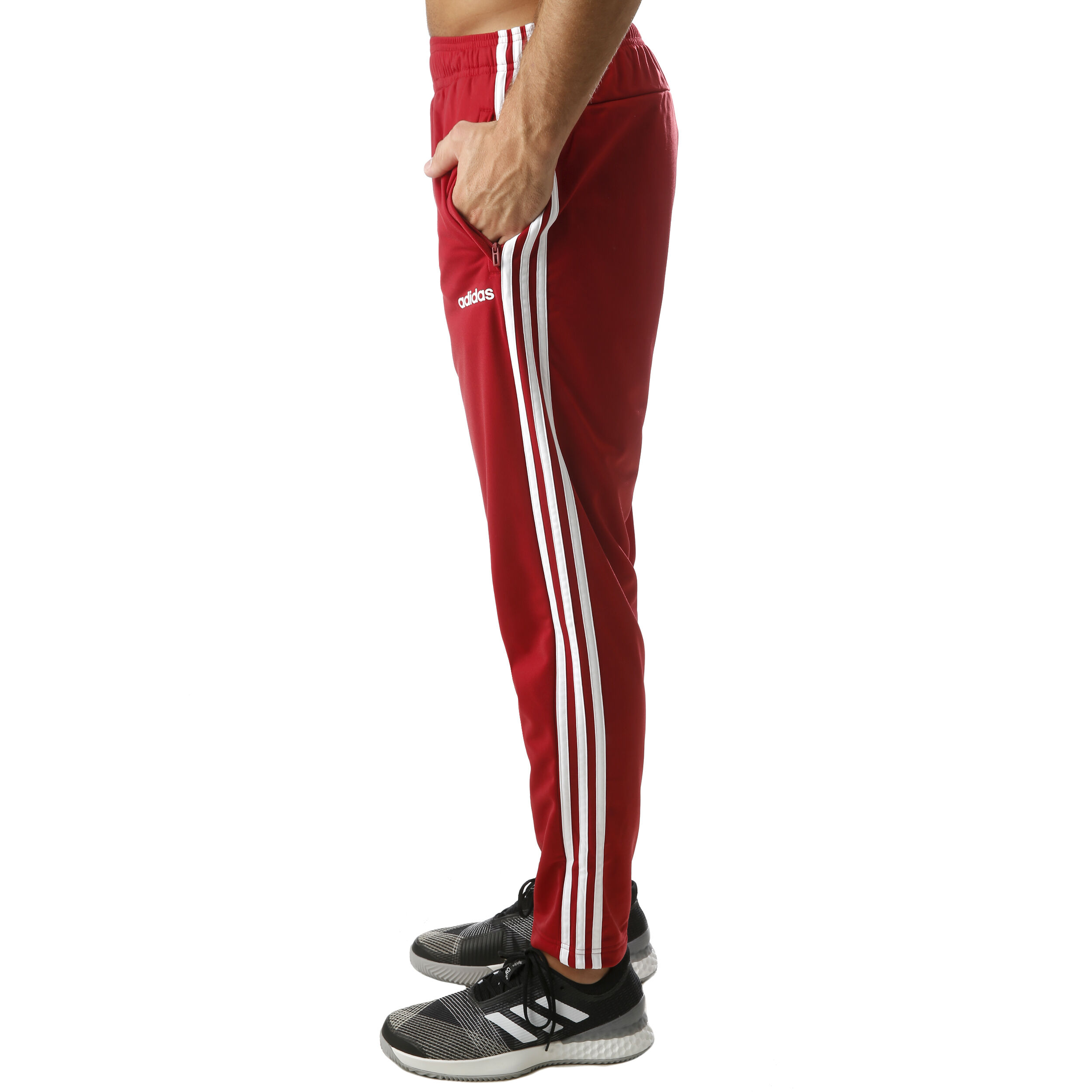 tapered tricot track pants