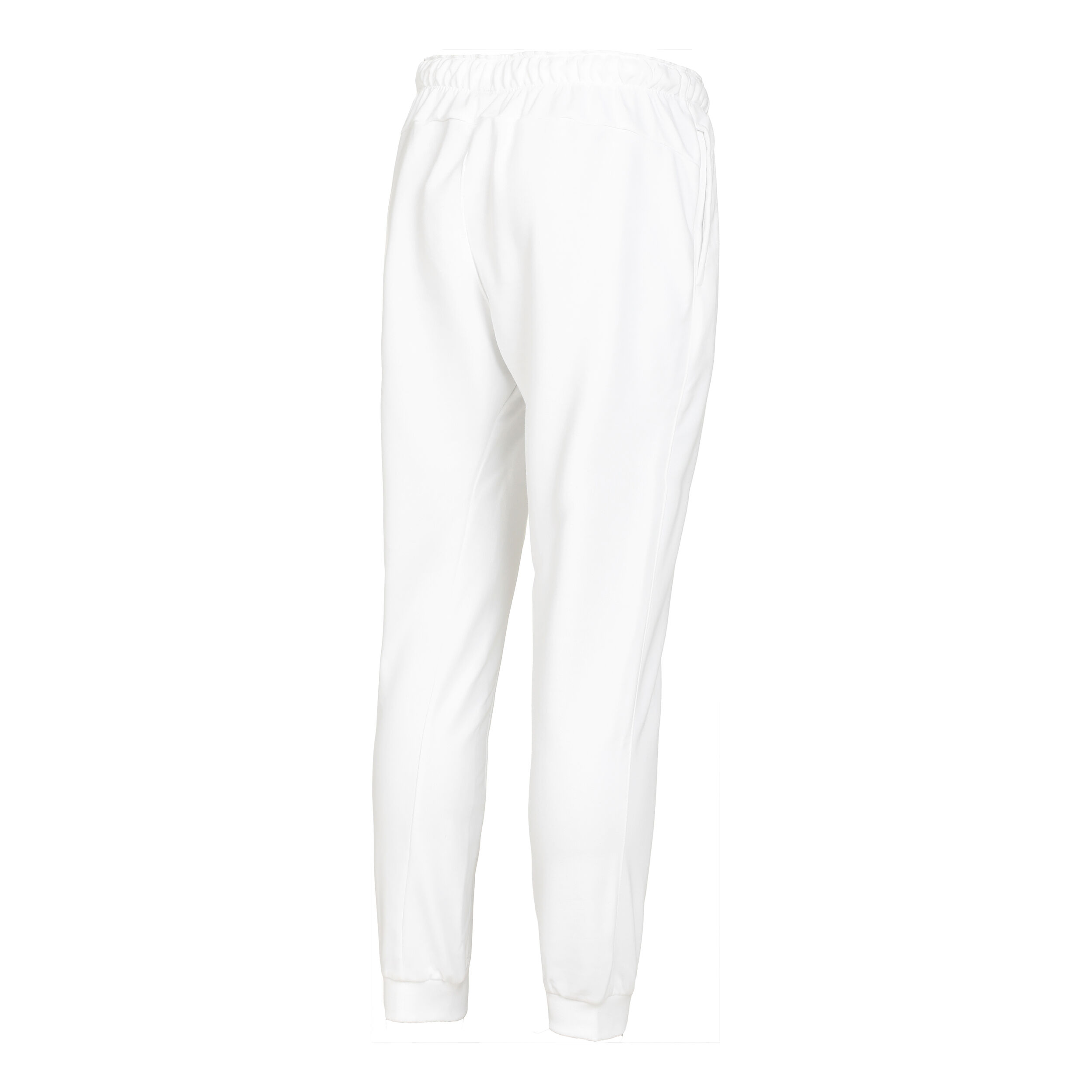 Plain white track pants top