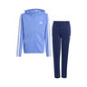 3Stripes Ft Tracksuit Boys-Light Blue,Dark Blue