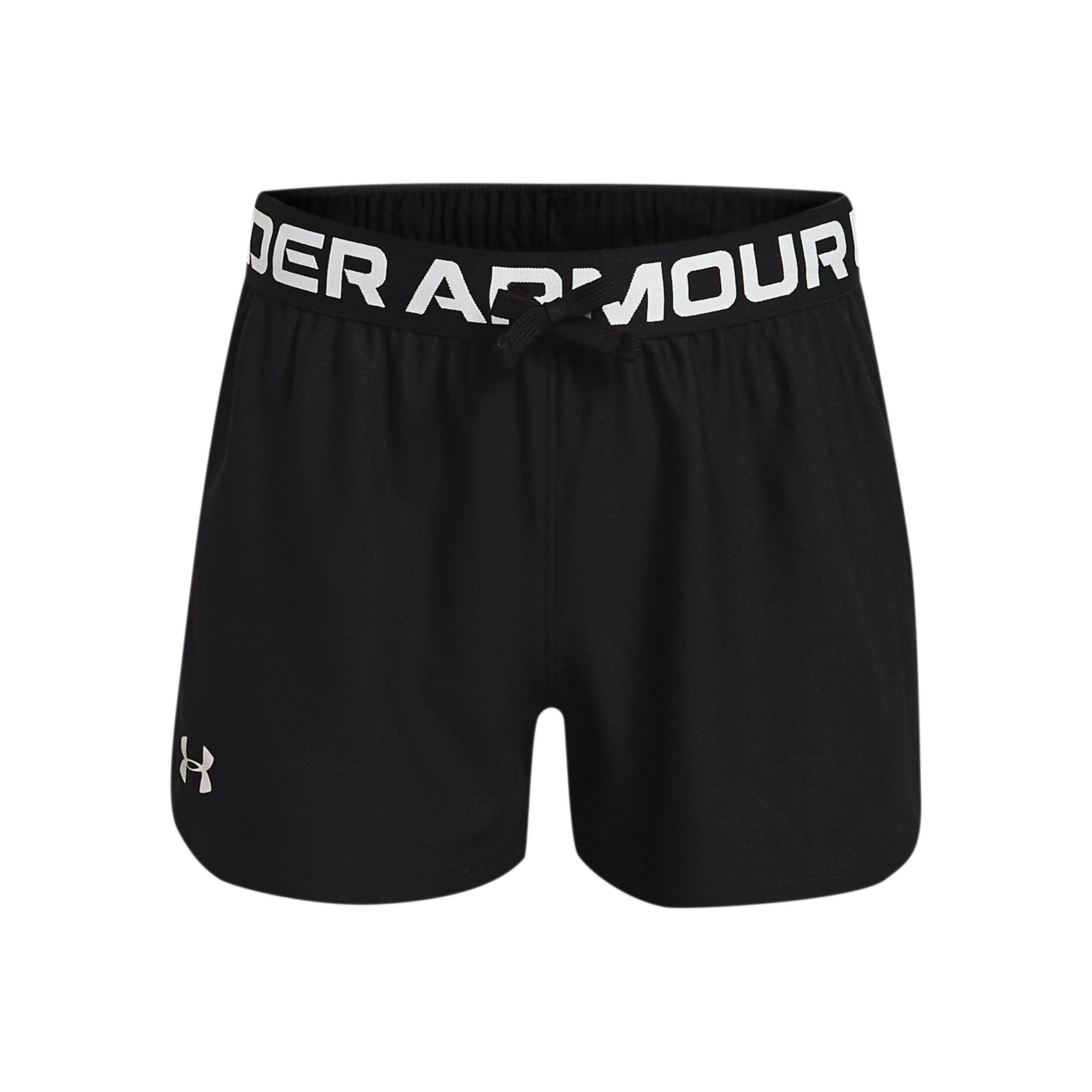 Buy Under Armour Play Up Printed Shorts Girls Black White online