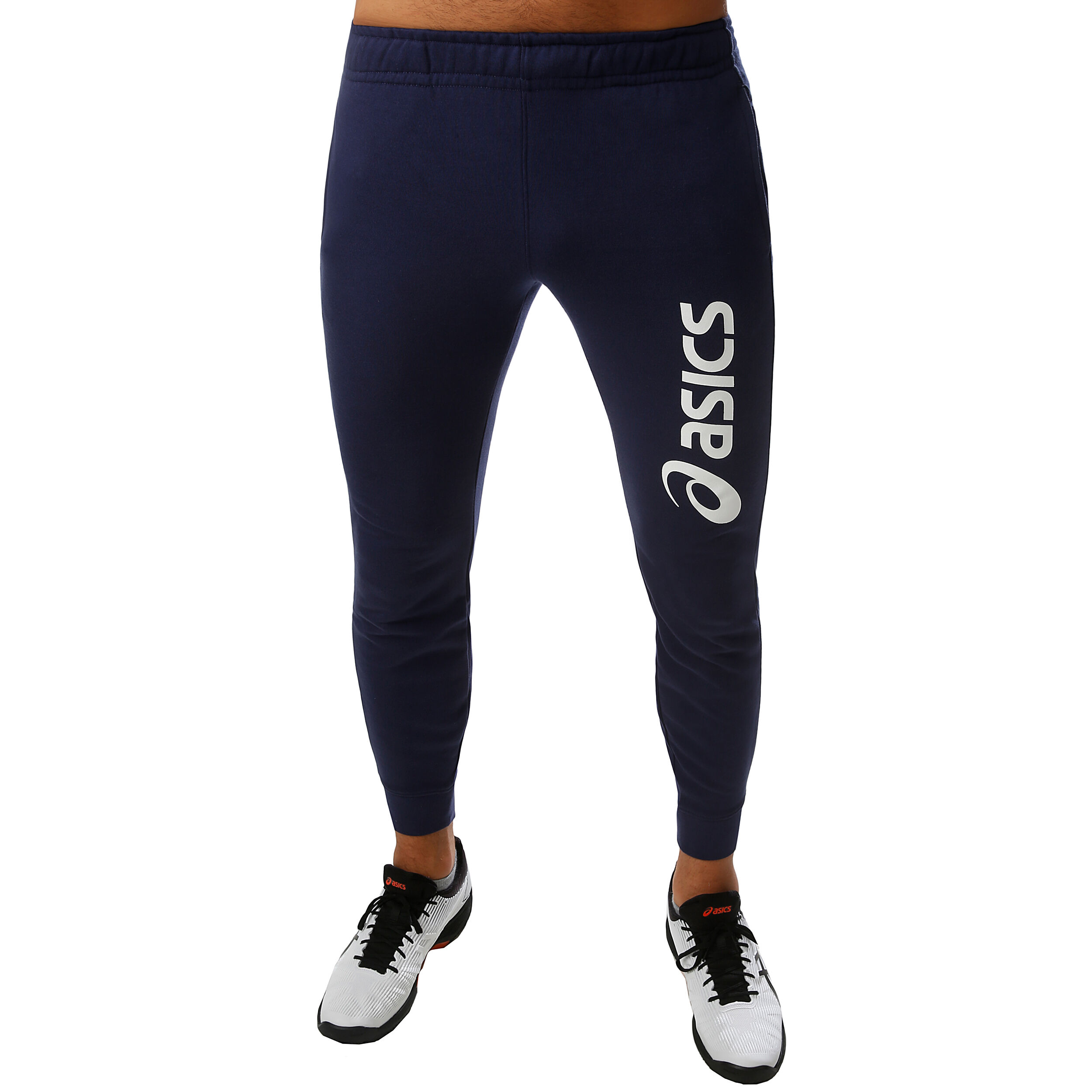 Buy ASICS Big Logo Sweat Training Pants Men Dark Blue White online Tennis Point UK