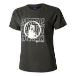 Quiet Please Clothing Quiet Please Glitter Word Salad T-Shirt Women-Anthracite