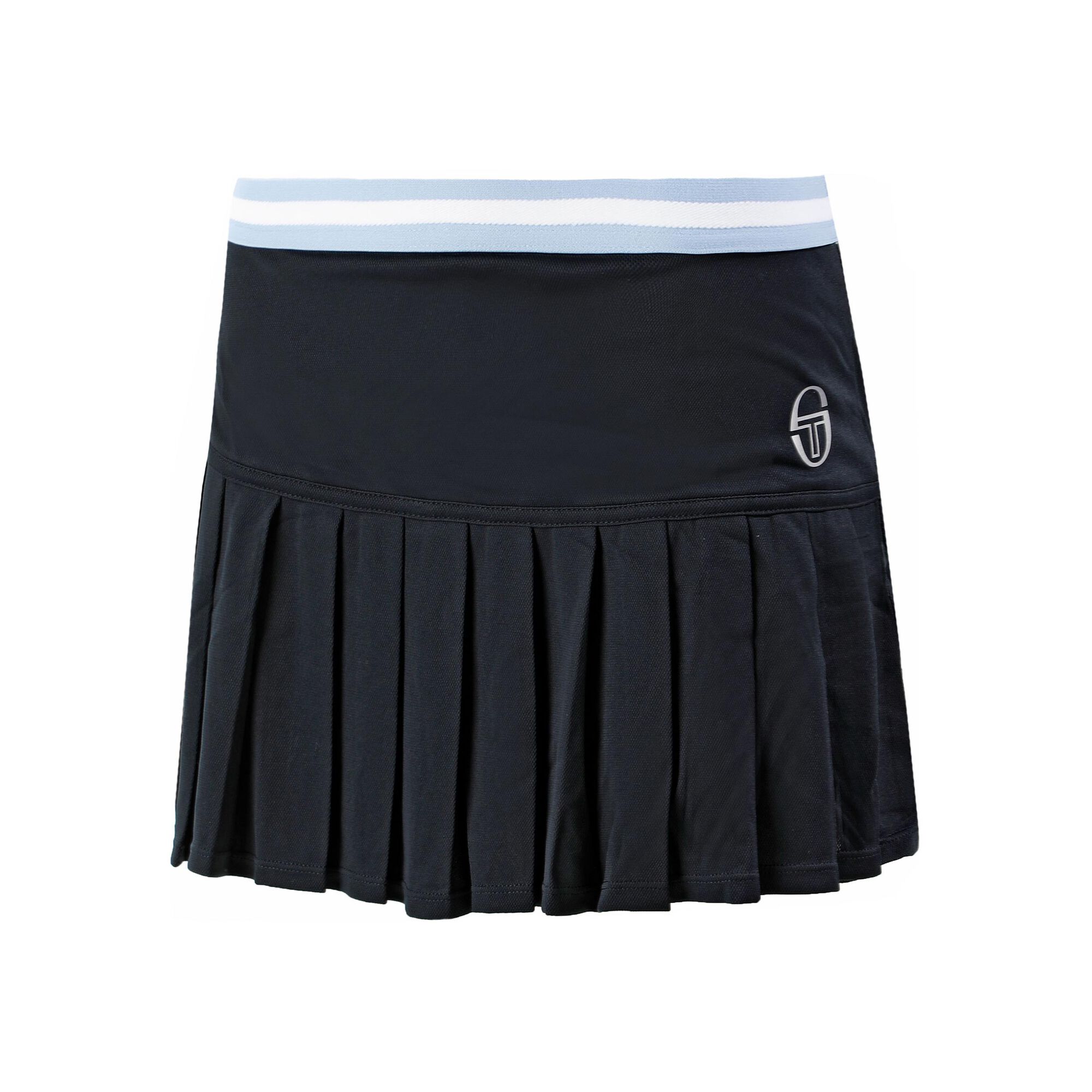 Buy Sergio Tacchini Pliage Skirt Women Dark Blue, White online | Tennis ...