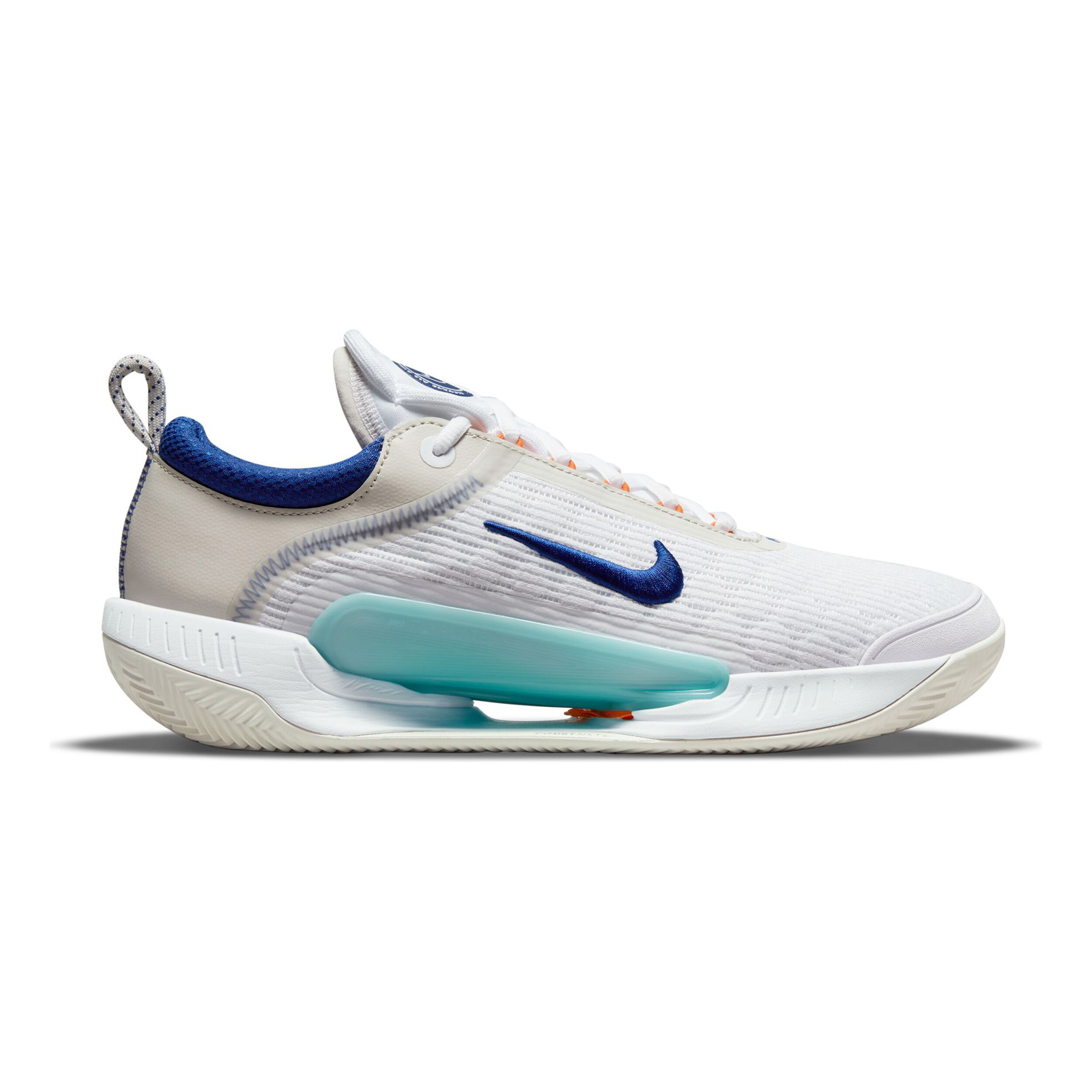 Court Zoom NXT Clay Court Shoe Men White Blue