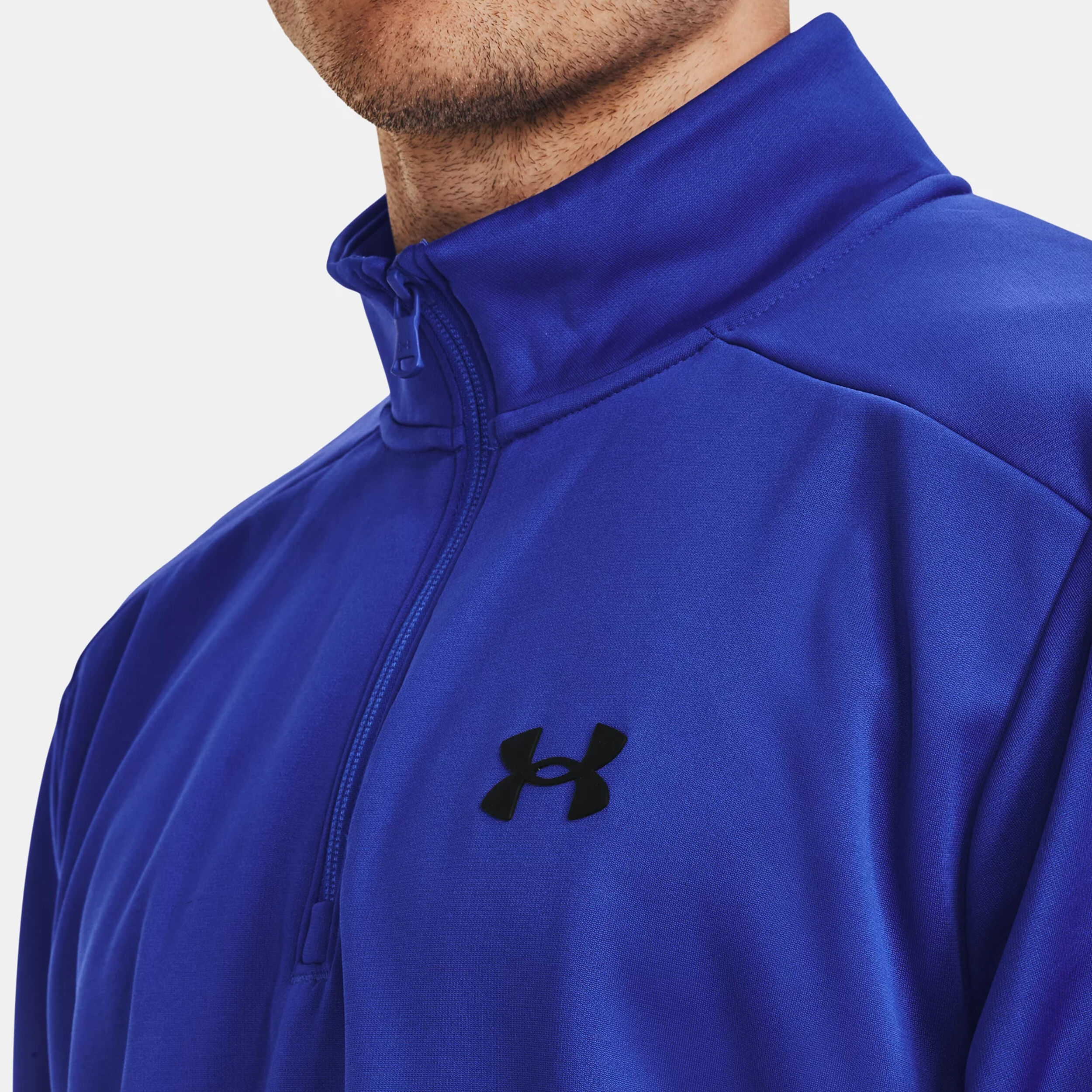 Under armour mens quarter zip fleece sweater sale