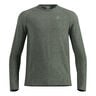 Essential Seamless Crew Neck Long sleeve Men-olive