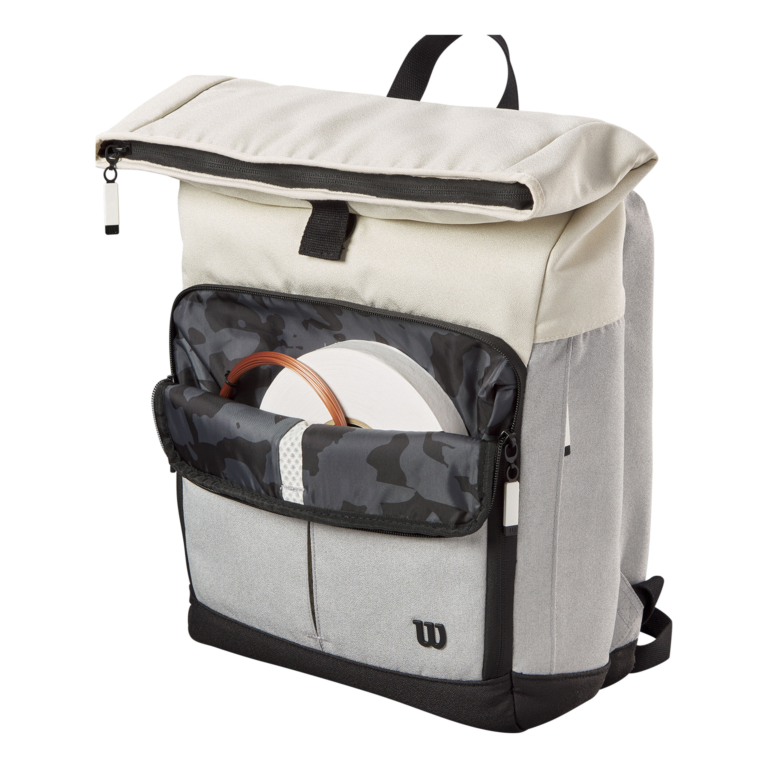 Buy Wilson Lifestyle Foldover Backpack Grey Blue online Tennis Point UK